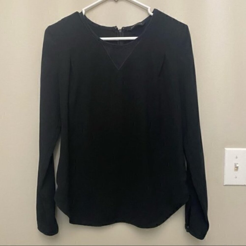 Eryn Brinie Pleated Back Blouse (k)